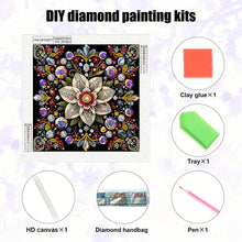 Load image into Gallery viewer, Diamond Painting - Partial Special Shaped - Blooming Flowers (30*30CM)