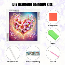Load image into Gallery viewer, Diamond Painting - Partial Special Shaped - Blooming Flowers (30*30CM)