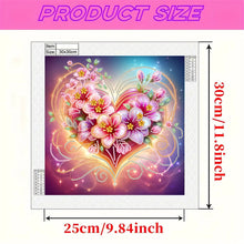 Load image into Gallery viewer, Diamond Painting - Partial Special Shaped - Blooming Flowers (30*30CM)