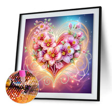 Load image into Gallery viewer, Diamond Painting - Partial Special Shaped - Blooming Flowers (30*30CM)