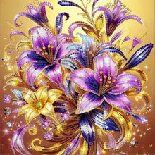 Load image into Gallery viewer, Diamond Painting - Partial Special Shaped - Blooming Flowers (30*30CM)