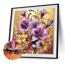 Load image into Gallery viewer, Diamond Painting - Partial Special Shaped - Blooming Flowers (30*30CM)