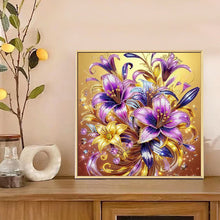 Load image into Gallery viewer, Diamond Painting - Partial Special Shaped - Blooming Flowers (30*30CM)