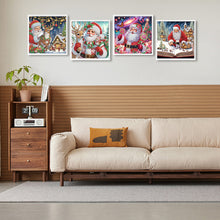 Load image into Gallery viewer, 4pcs Diamond Painting - Partial Special Shaped - Christmas (30*30CM)