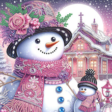 Load image into Gallery viewer, 4pcs Diamond Painting - Partial Special Shaped - Christmas (30*30CM)