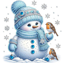 Load image into Gallery viewer, 4pcs Diamond Painting - Partial Special Shaped - Christmas (30*30CM)