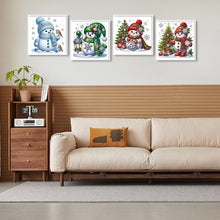Load image into Gallery viewer, 4pcs Diamond Painting - Partial Special Shaped - Christmas (30*30CM)