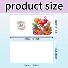 Load image into Gallery viewer, 6PCS DIY Drinks Diamond Painting Greeting Cards Congratulations Cards & Gifts