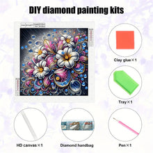 Load image into Gallery viewer, Diamond Painting - Partial Special Shaped - Blooming Flowers (30*30CM)