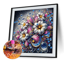 Load image into Gallery viewer, Diamond Painting - Partial Special Shaped - Blooming Flowers (30*30CM)