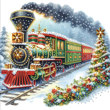 Load image into Gallery viewer, 4pcs Diamond Painting - Partial Special Shaped - Christmas (30*30CM)