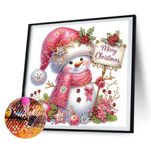 Load image into Gallery viewer, 4pcs Diamond Painting - Partial Special Shaped - Christmas (30*30CM)