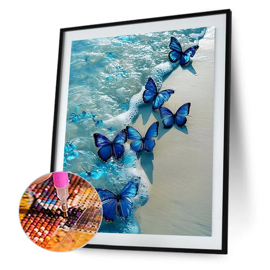 Diamond Painting - Full Round - Beach Butterfly (40*50CM)