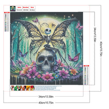 Load image into Gallery viewer, Diamond Painting - Full Round - Halloween Skeleton (40*40CM)