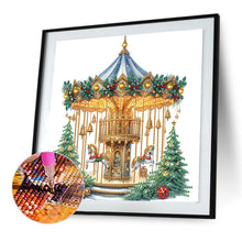 Load image into Gallery viewer, Diamond Painting - Partial Special Shaped - Carousel (30*30CM)