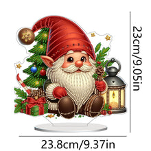 Load image into Gallery viewer, 2D Flat Christmas DIY Diamond Painting Tabletop Ornament Kit for Home Decoration