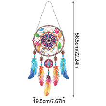 Load image into Gallery viewer, Dream Catcher 2D Flat DIY Special Shape Hanging Diamond Art Kits