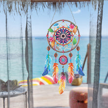 Load image into Gallery viewer, Dream Catcher 2D Flat DIY Special Shape Hanging Diamond Art Kits