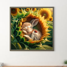 Load image into Gallery viewer, Diamond Painting - Full Round - Sunflower Bunny (40*40CM)