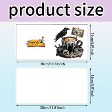 Load image into Gallery viewer, 6PCS DIY Diamond Art Greeting Cards Halloween Designs for Festival Gift (IHK067)