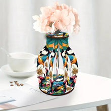 Load image into Gallery viewer, Flower Bird Diamond Painting Flower Vase Desktop Diamond Art Kits for Home Decor