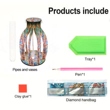 Load image into Gallery viewer, Tree Diamond Painting Flower Vase Desktop Diamond Art Kits for Home Decor