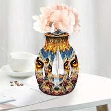 Load image into Gallery viewer, Owl Diamond Painting Flower Vase Desktop Diamond Art Kits for Home Decor
