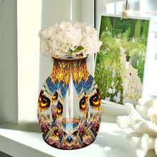 Load image into Gallery viewer, Owl Diamond Painting Flower Vase Desktop Diamond Art Kits for Home Decor
