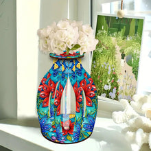 Load image into Gallery viewer, Flower Pattern Diamond Painting Flower Vase Desktop Diamond Art Kits for Home