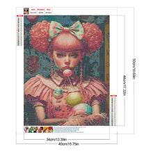 Load image into Gallery viewer, Diamond Painting - Full Round - Girl (40*50CM)