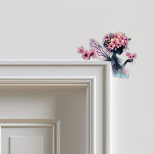Load image into Gallery viewer, Flower Girl 2D Flat Diamond Painting Door Corner Sign DIY Door Frame Decor