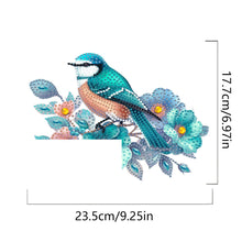 Load image into Gallery viewer, Blue Bird 2D Flat Diamond Painting Door Corner Sign DIY Door Frame Decoration