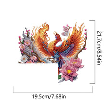 Load image into Gallery viewer, Flower Phoenix 2D Flat Diamond Painting Door Corner Sign DIY Door Frame Decor