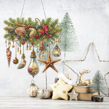 Load image into Gallery viewer, Xmas Ornaments 2D Flat DIY Diamond Art Pendant DIY Home Decor Hanging Charm