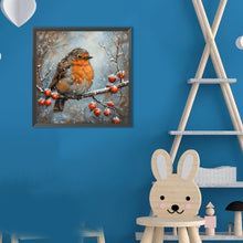 Load image into Gallery viewer, Diamond Painting - Full Round - Robin (30*30CM)