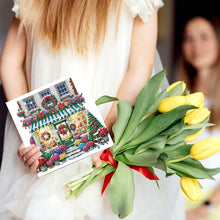 Load image into Gallery viewer, 6PCS DIY Diamond Art Greeting Cards Xmas Designs for Celebrations Gift (h034)