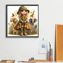 Load image into Gallery viewer, Diamond Painting - Full Square - Wild Girl (30*30CM)
