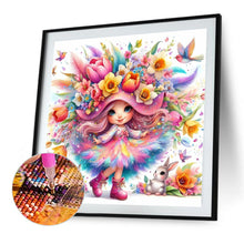 Load image into Gallery viewer, Diamond Painting - Full Square - Flower Girl (30*30CM)