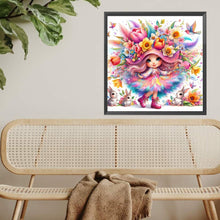 Load image into Gallery viewer, Diamond Painting - Full Square - Flower Girl (30*30CM)