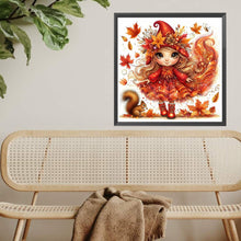 Load image into Gallery viewer, Diamond Painting - Full Square - Autumn Girl (30*30CM)