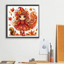 Load image into Gallery viewer, Diamond Painting - Full Square - Autumn Girl (30*30CM)