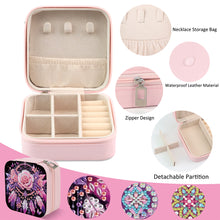 Load image into Gallery viewer, DIY Cat Diamond Painting Kit Rotatable Mirror w Diamond Painting Jewelry Box