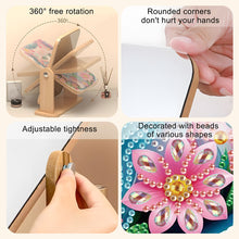 Load image into Gallery viewer, DIY Cat Diamond Painting Kit Rotatable Mirror w Diamond Painting Jewelry Box