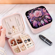 Load image into Gallery viewer, DIY Cat Diamond Painting Kit Rotatable Mirror w Diamond Painting Jewelry Box