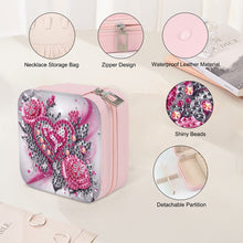 Load image into Gallery viewer, DIY Dog Diamond Painting Kit Rotatable Mirror w Diamond Painting Jewelry Box