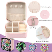 Load image into Gallery viewer, DIY Dream Catcher Diamond Painting Kit Rotatable Mirror Diamond Art Jewelry Box
