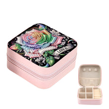 Load image into Gallery viewer, DIY Dream Catcher Diamond Painting Kit Rotatable Mirror Diamond Art Jewelry Box