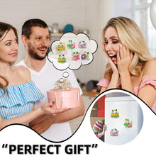 Load image into Gallery viewer, 6Pcs Acrylic 2D Flat Flower Frogs Diamond Painting Fridge Magnet for Whiteboard