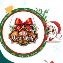 Load image into Gallery viewer, Xmas Theme 2D/Flat DIY Diamond Painting Art Pendant Wall Door Decoration