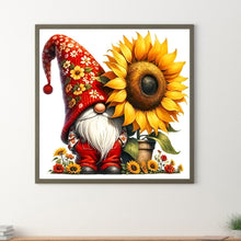 Load image into Gallery viewer, Diamond Painting - Full Round - Sunflower Gnome (30*30CM)